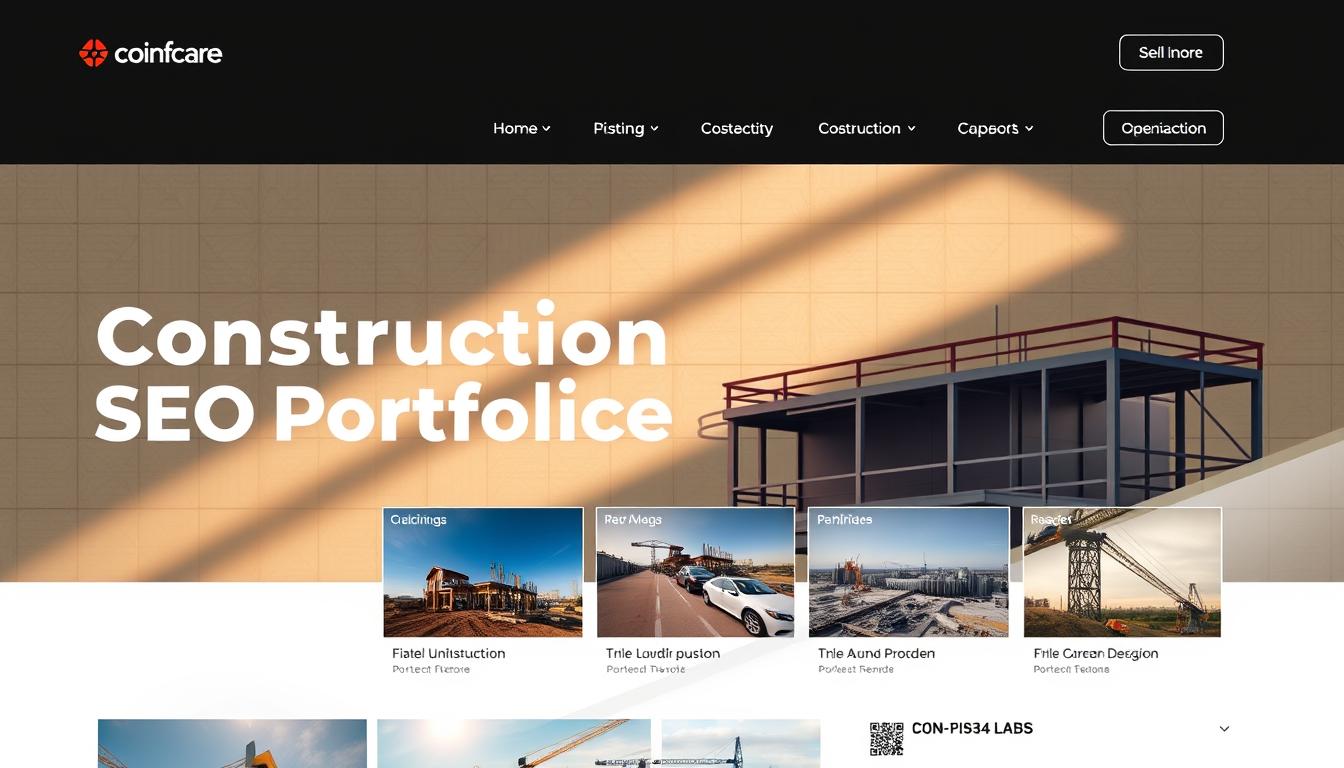 AI Portfolio Pages for Construction SEO