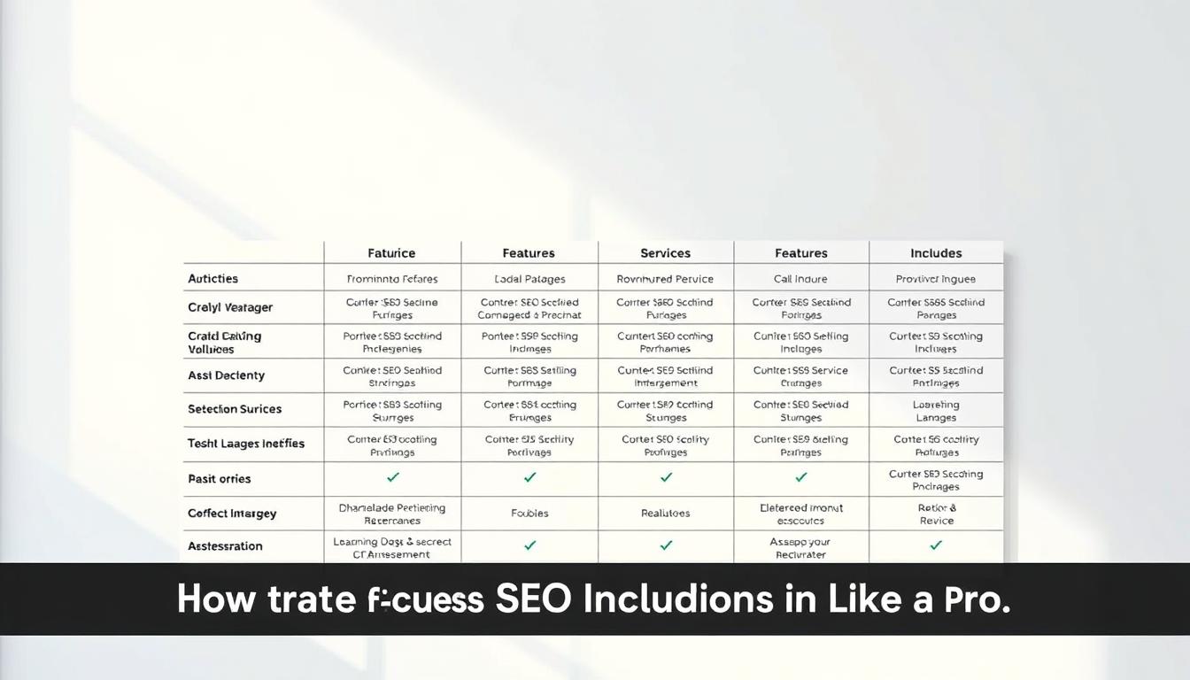 read and compare seo packages